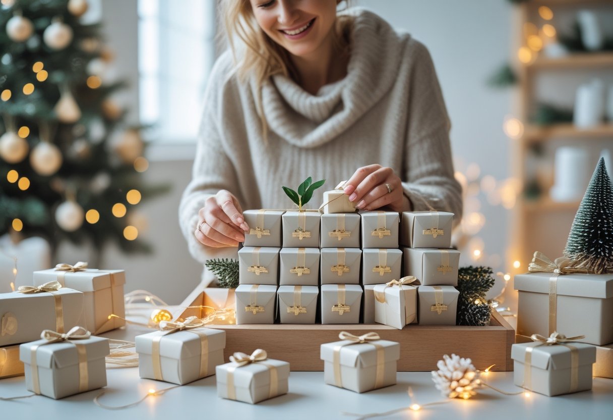 Den perfekte gaveide til hende opdag en faerdig pakkekalender til hende
